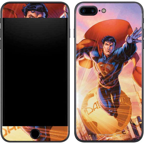 DC Comics Superman Unchained #1 75th Anniversary Cover Art by Jim Lee iPhone 8 Plus Skin